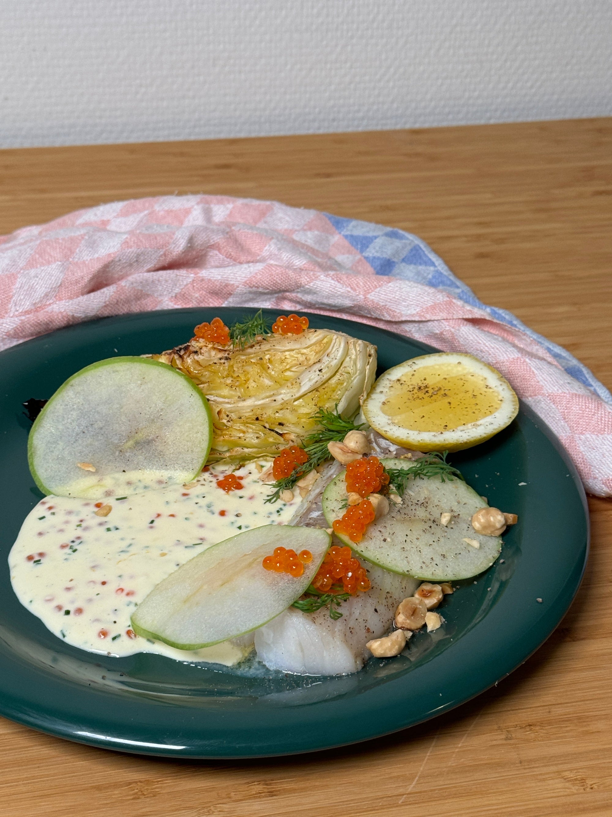 Torskfilé med Sandefjordsås